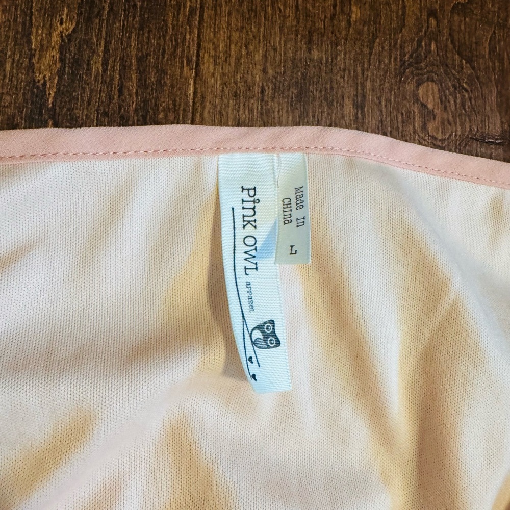 Pink Ruffle Front Zipper Detail Dress - Picture 3 of 3